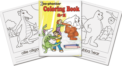 Zoo-Coloring Book a-z ZCB2006
