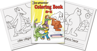 Zoo-Coloring Book a-z ZCB2006