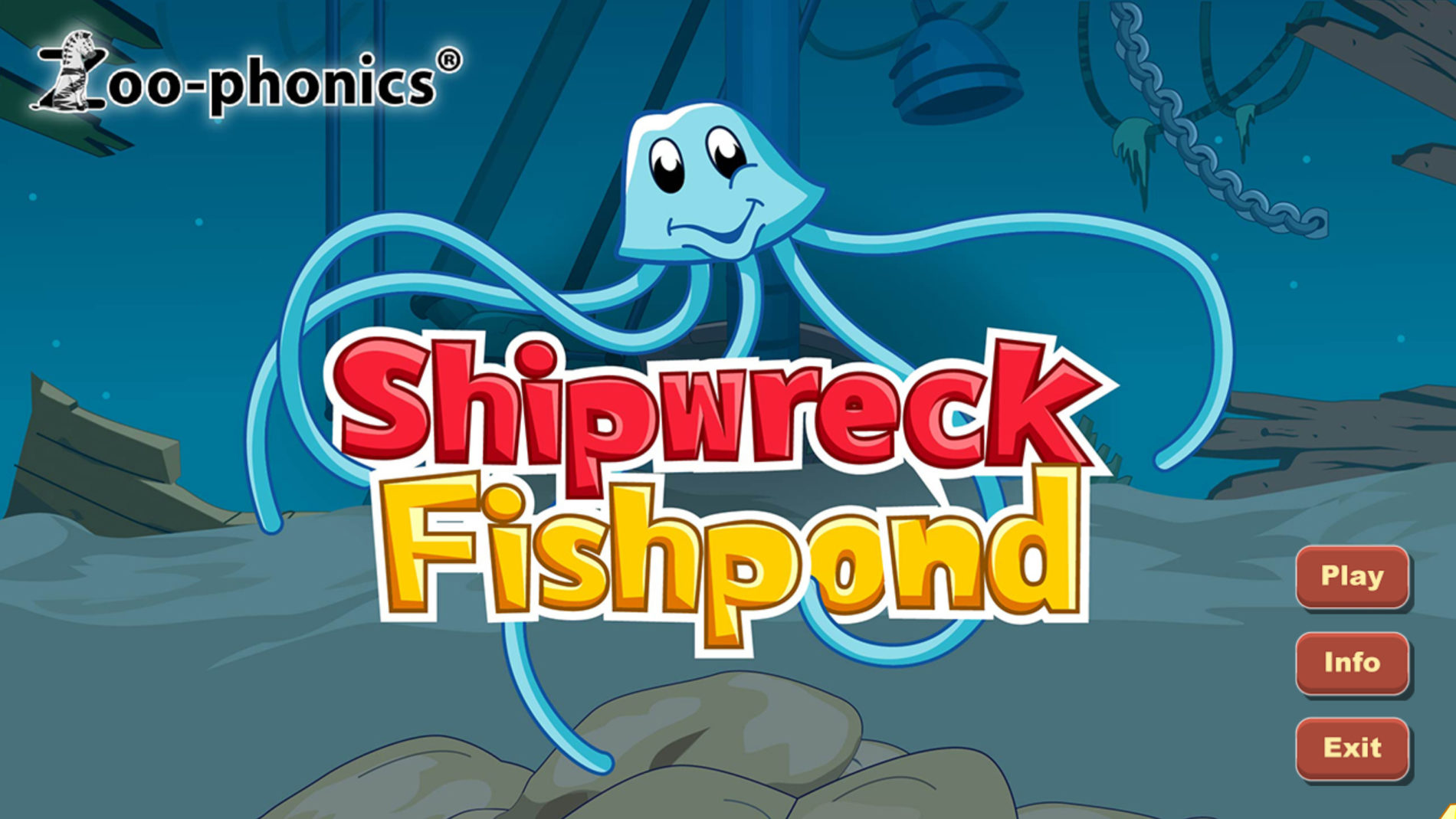 Read and Spell with Zoophonics Game 07 Shipwreck Fishpond Zoophonics