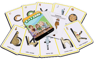 3-in-1 Game "a-z" CRD0110