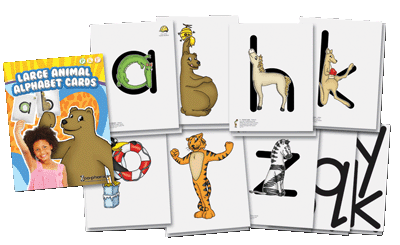 Large Animal Alphabet Cards LPC0203