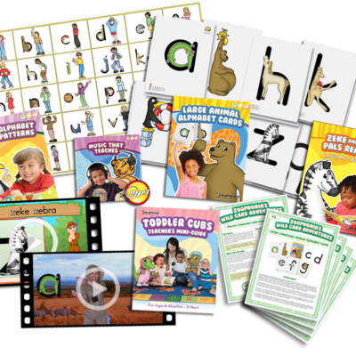 Toddler Cubs Alphabet Kit