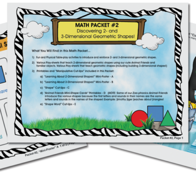 Safari Math Adventures 02 - Discovering 2 and 3-Dimensional Shapes (digital)